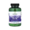 Swanson Óxido De Magnesio, Salud Muscular Y Ósea 250 Cápsulas (200 Mg Por Cápsula) 