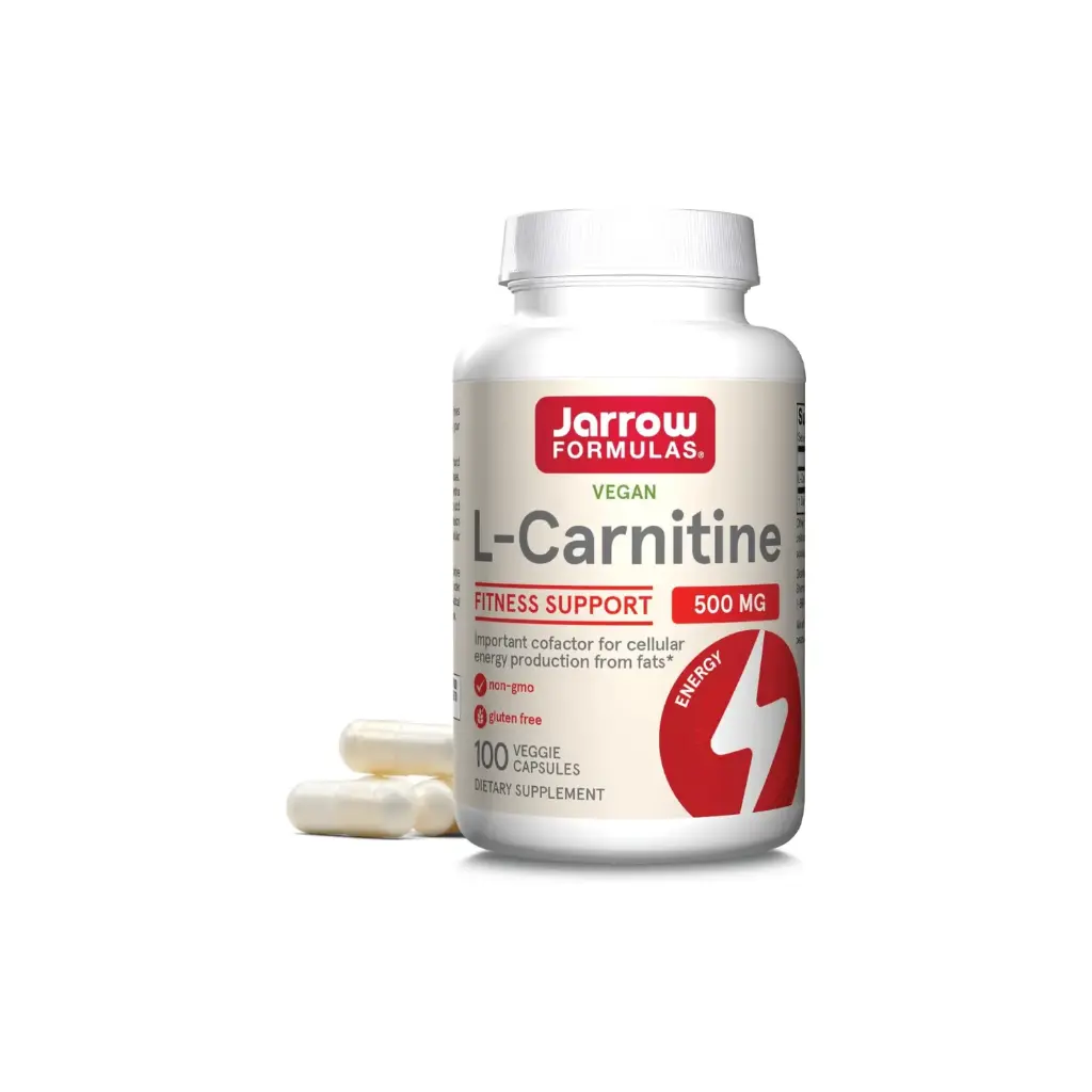 Jarrow Formulas L-carnitina 500Mg 100 Cápsulas Vegetales
