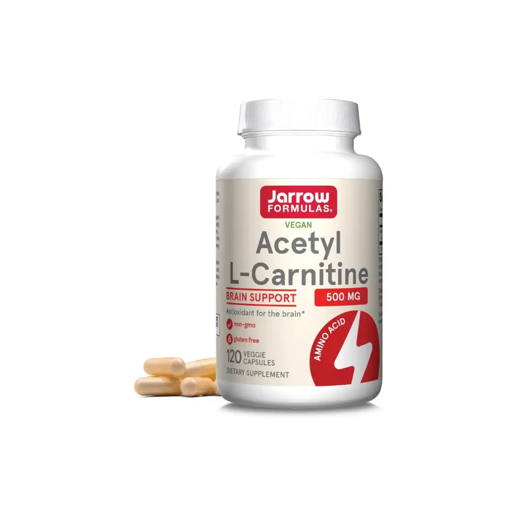 Jarrow Formulas Acetil L-carnitina vegana 500Mg 120Vcaps