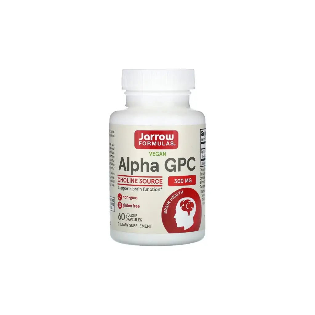 [790011560029] Jarrow Formulas Alpha GPC, 300 mg, 60 cápsulas vegetales