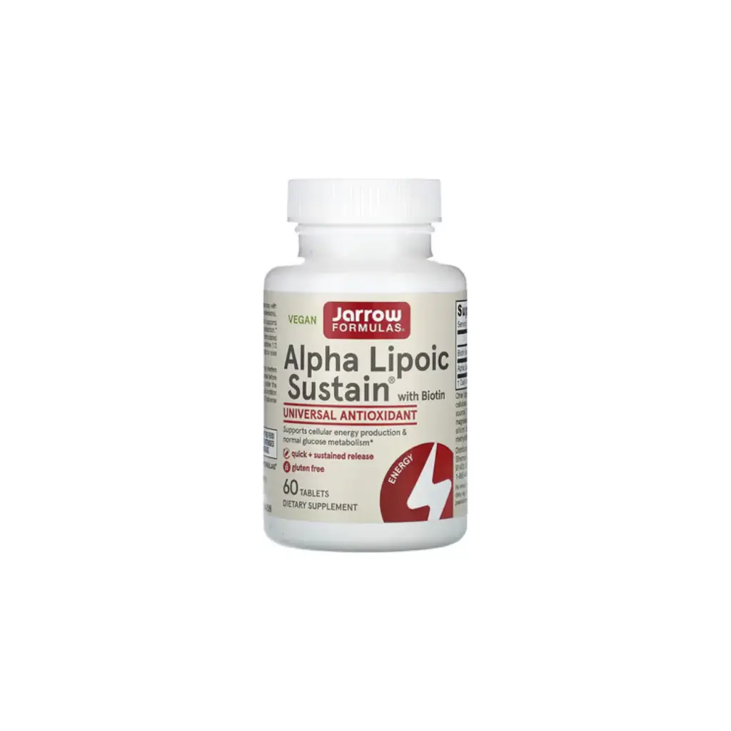 Jarrow Formulas alfa-lipoica con biotina 300 mg 60 tabs