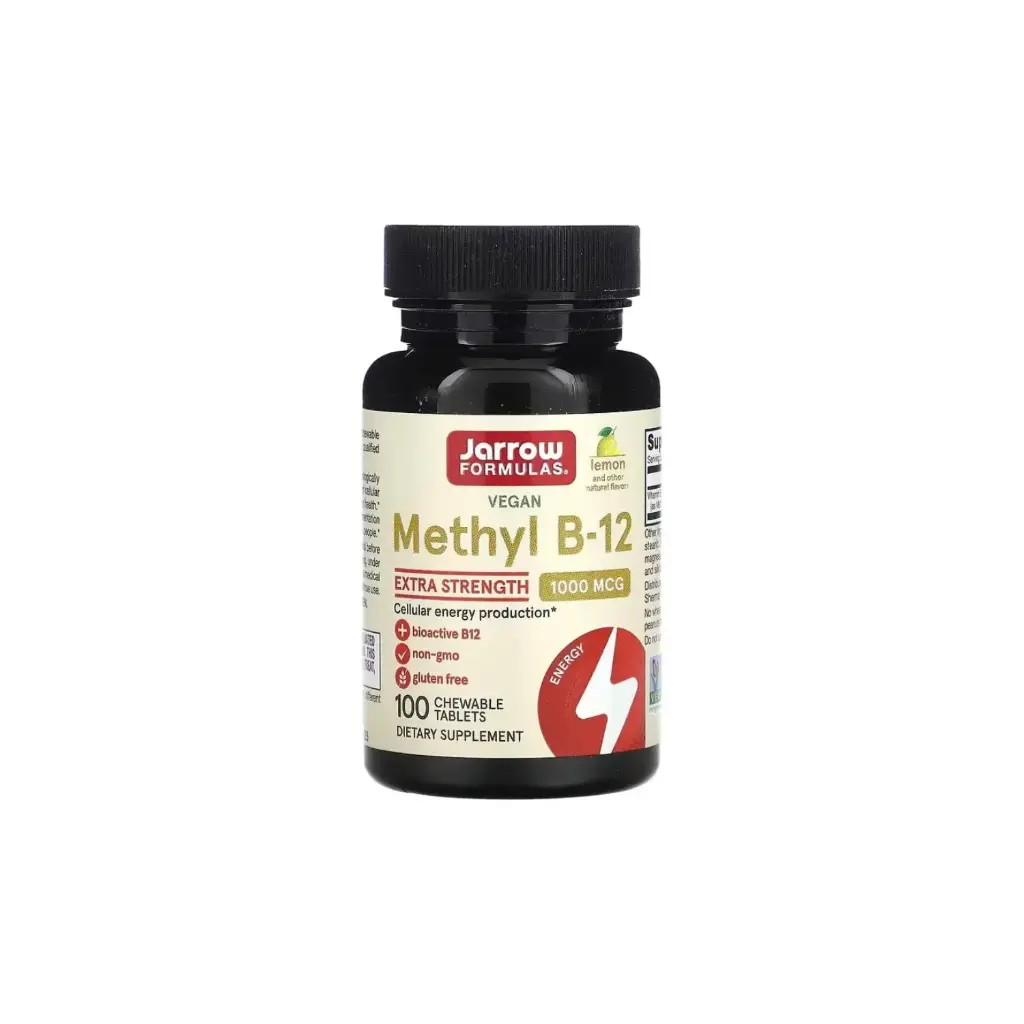 [790011180012] Jarrow Formulas Metil B-12 1000 mcg, 100 masticables