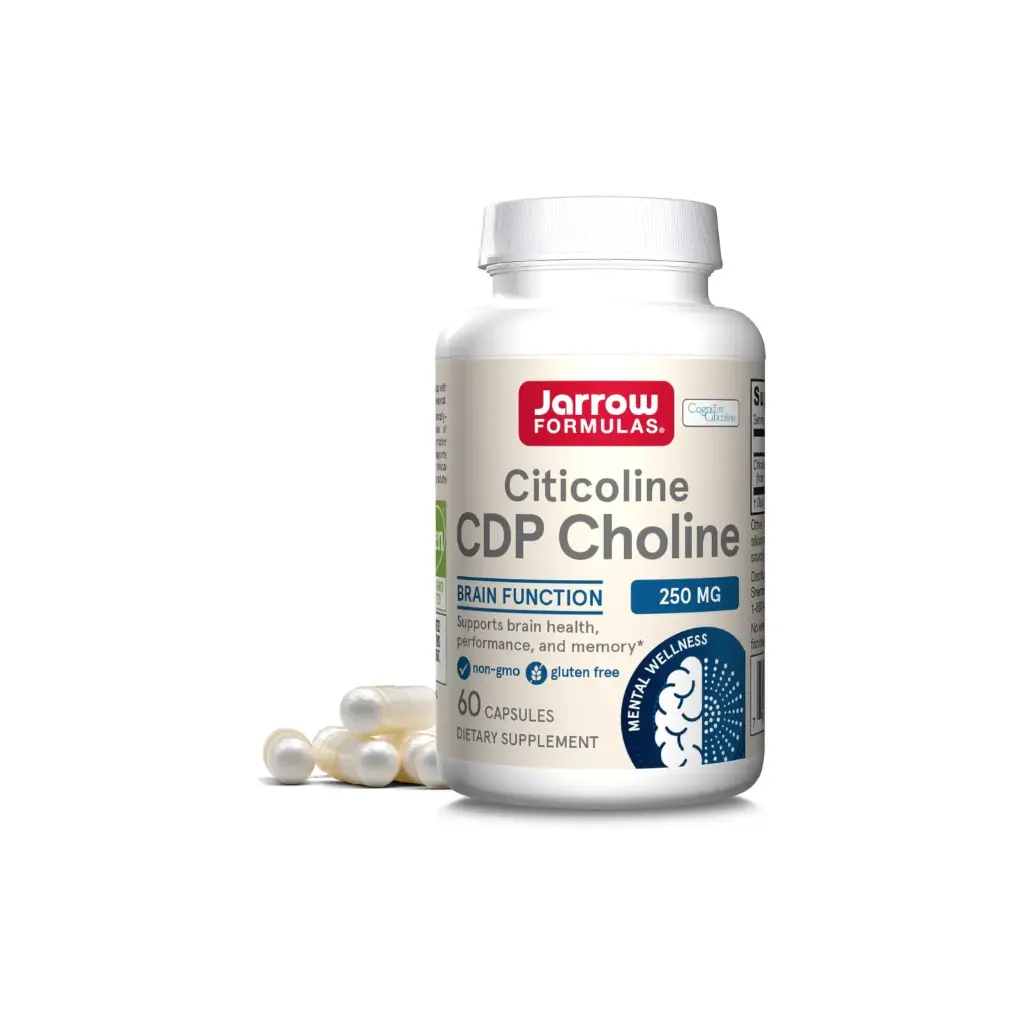 Jarrow Formulas Citicolina Cdp Colina 250 Mg 60 Cápsulas