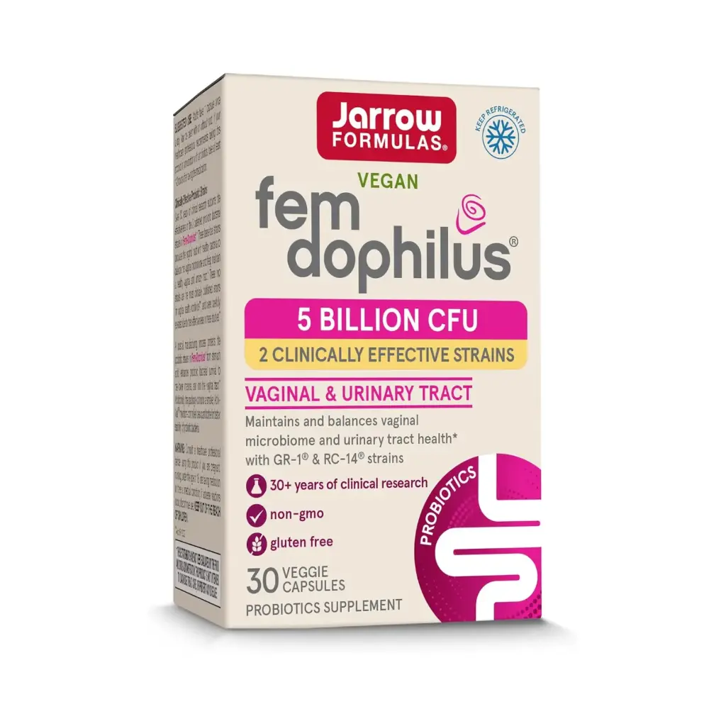 [790011030058] Jarrow Formulas Fem Dophilus, 5 billion de UFC 30 Cápsulas