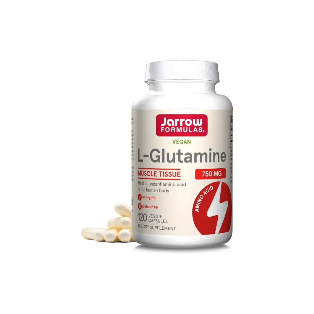 [790011150121] Jarrow Formulas L-glutamina 750mg 120 cápsulas vegetales