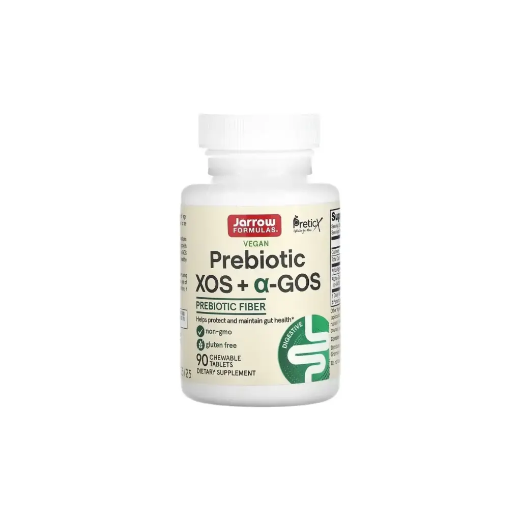 [790011037361] Jarrow Formulas Prebiotic XOS + a-GOS 90 masticables