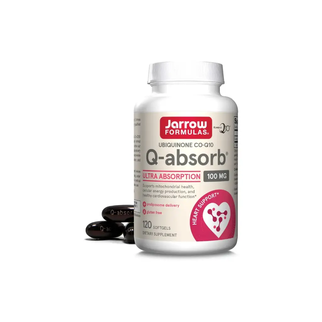 [790011060185] Jarrow Formulas Q-absorb CoQ10 100 mg 120 cápsulas