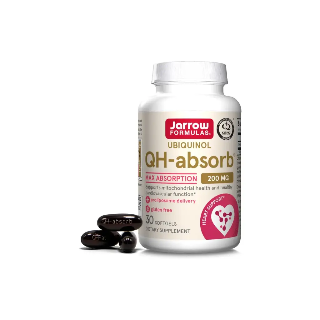 Jarrow Formulas Ubiquinol QH-Absorb 200 mg 30 softgels
