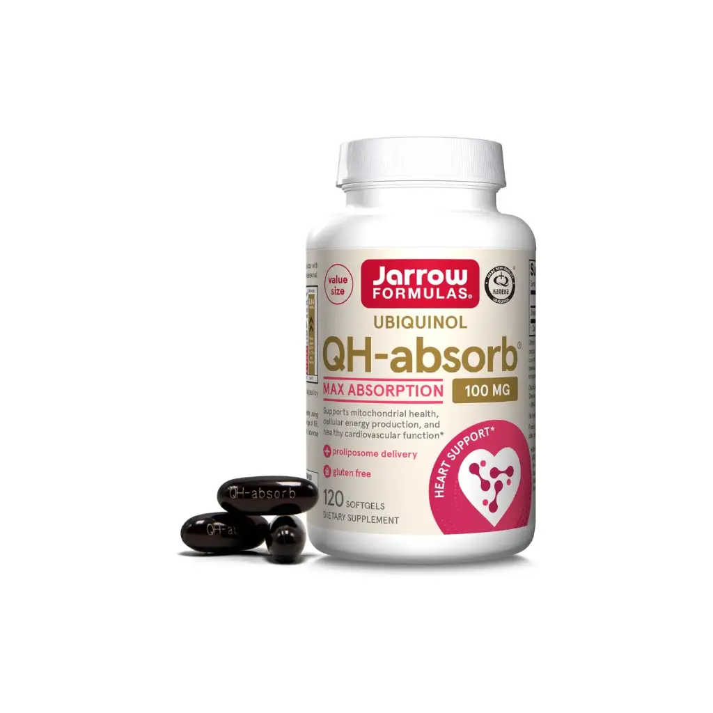 Jarrow Formulas Ubiquinol QH-Absorb 100 mg 120 caps