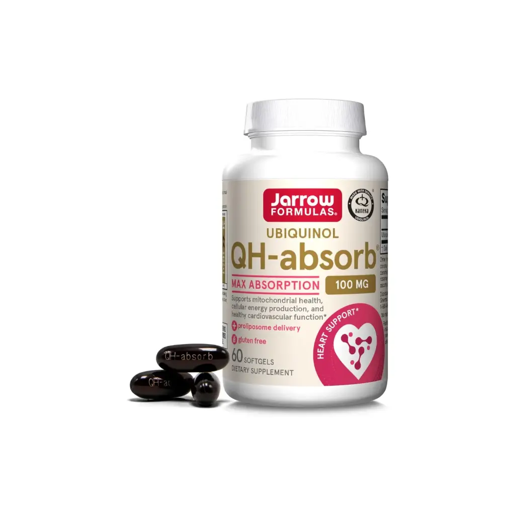 Jarrow Formulas Ubiquinol Qh-absorb 100 Mg 60 Cápsulas