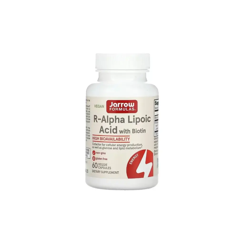 Jarrow Formulas R-acido Alfa Lipoico + Biotina 60 Caps 
