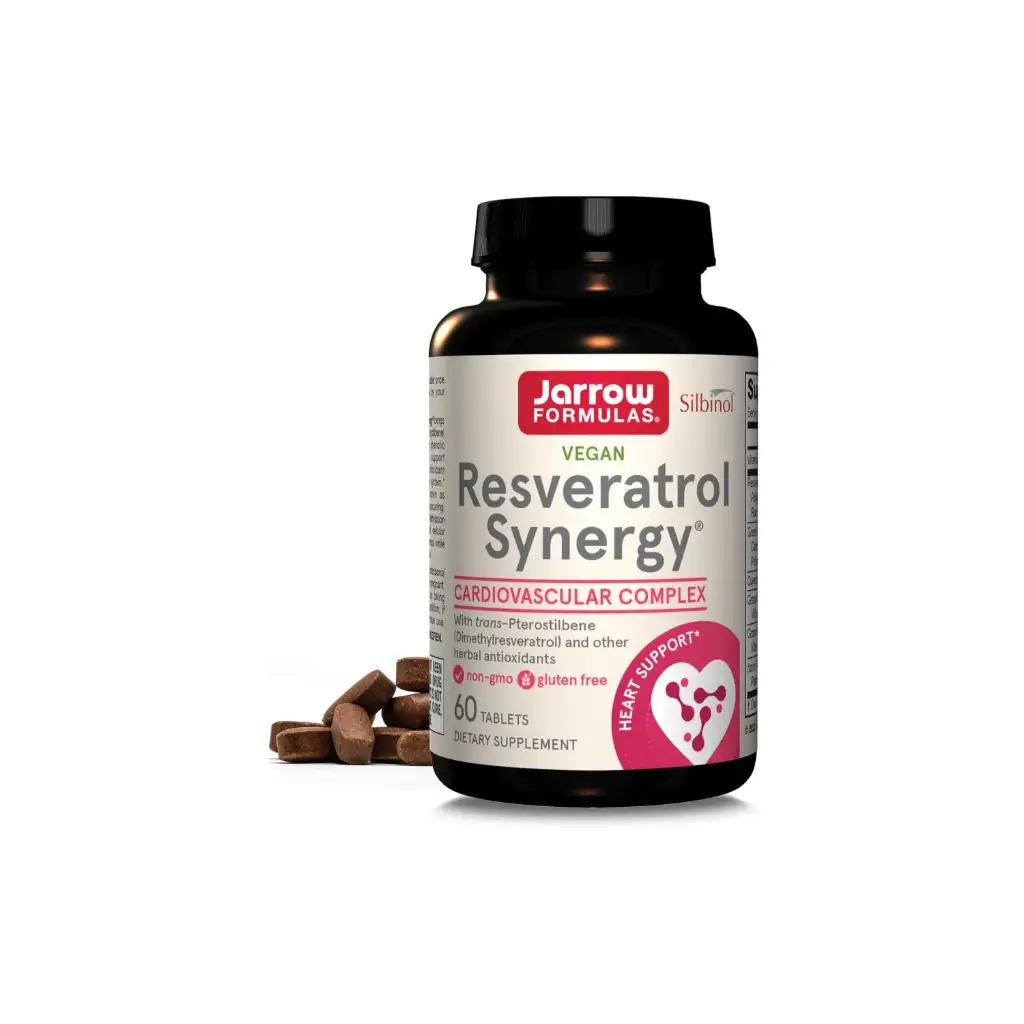 [790011140832] Jarrow Formulas Sinergia de resveratrol vegano 60 tabs