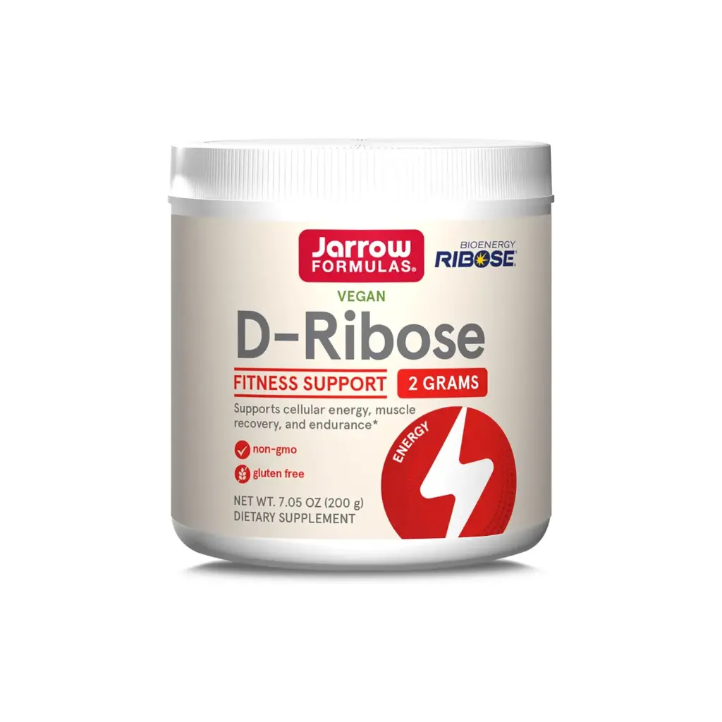 Jarrow Formulas, D-ribosa vegana, 2 g, 200 g