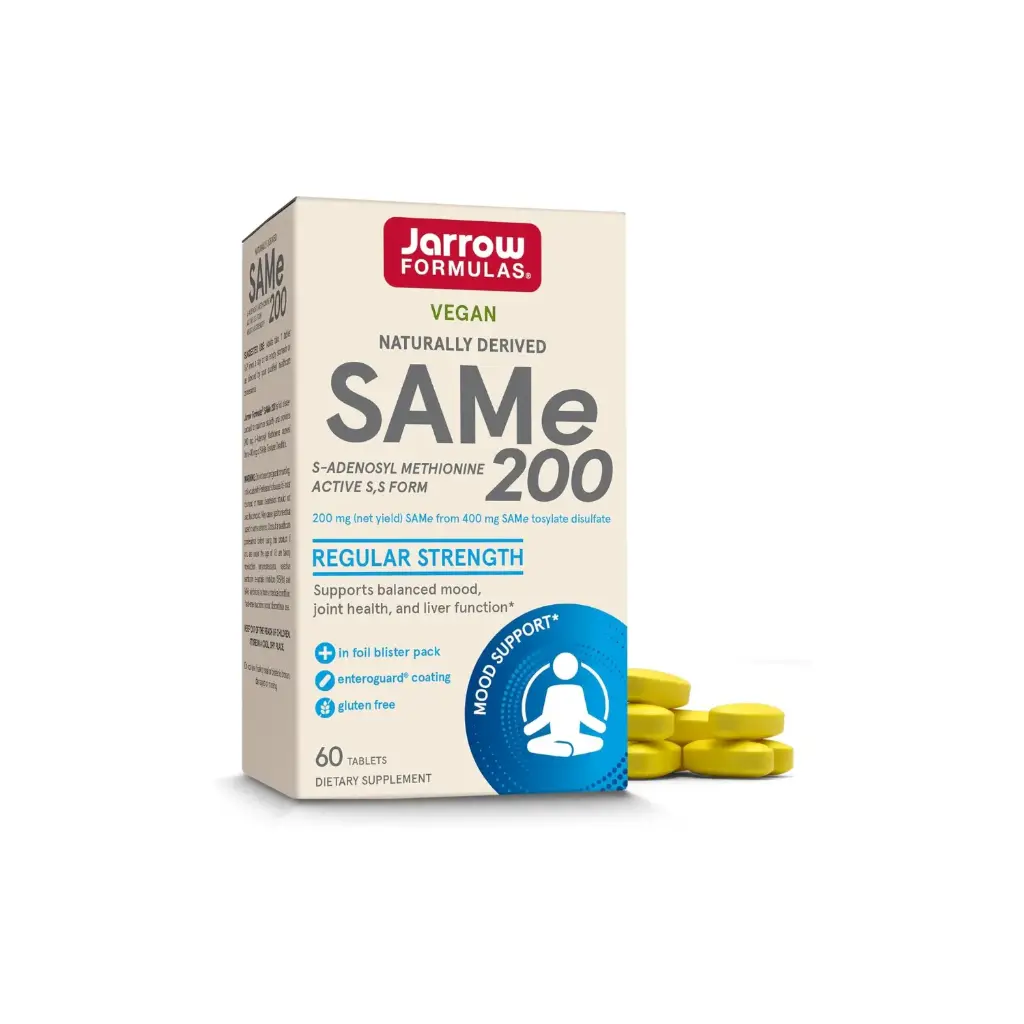 [790011200161] Jarrow Formulas, SAMe 200, 200 mg, 60 comprimidos