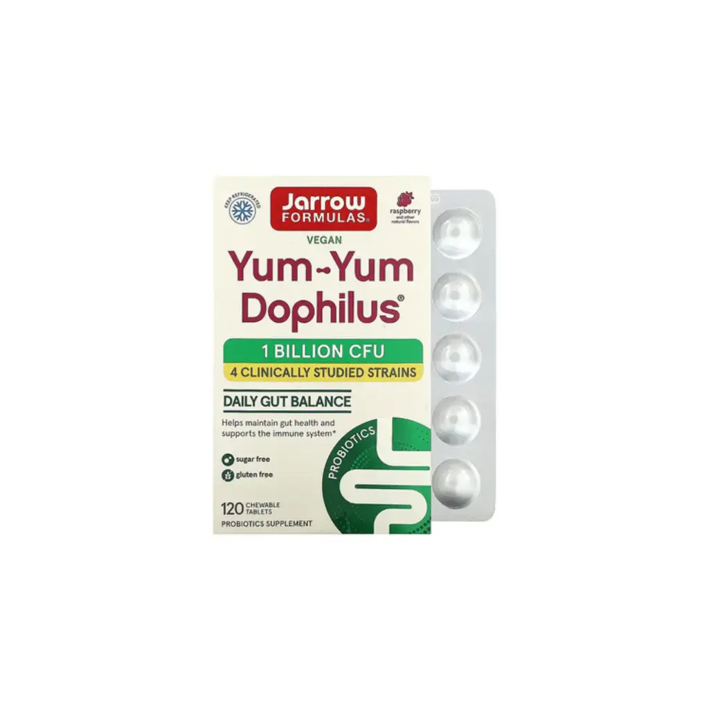 [790011320050] Jarrow Formulas Yum-Yum Probioticos 120 masticables