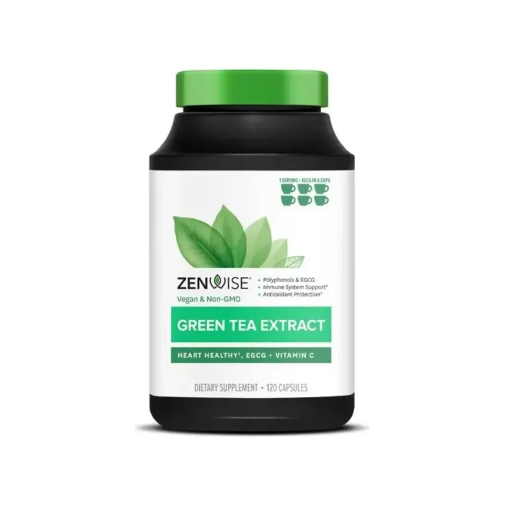 Zenwise Green Tea Extract - Extracto de té Verde Con 120 Capsulas