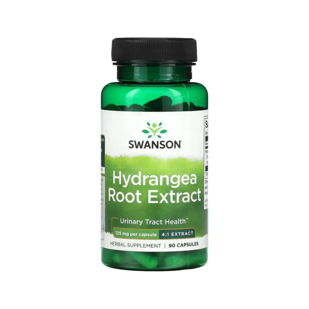 [087614111469] Swanson Extracto De Raíz De Hortensia, Salud Del Tracto Urinario, 125 Mg, 90 Cápsulas 