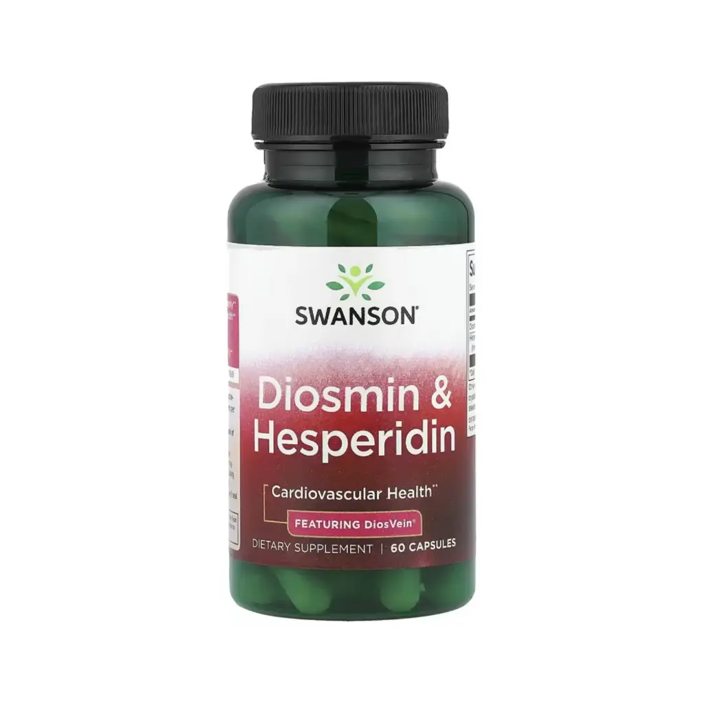 Swanson Diosmina Y Hesperidina, Salud Cardiovascular, 60 Cápsulas 