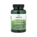 Swanson Complejo De Tres Fibras, Salud Digestiva, 100 Cápsulas Veganas 