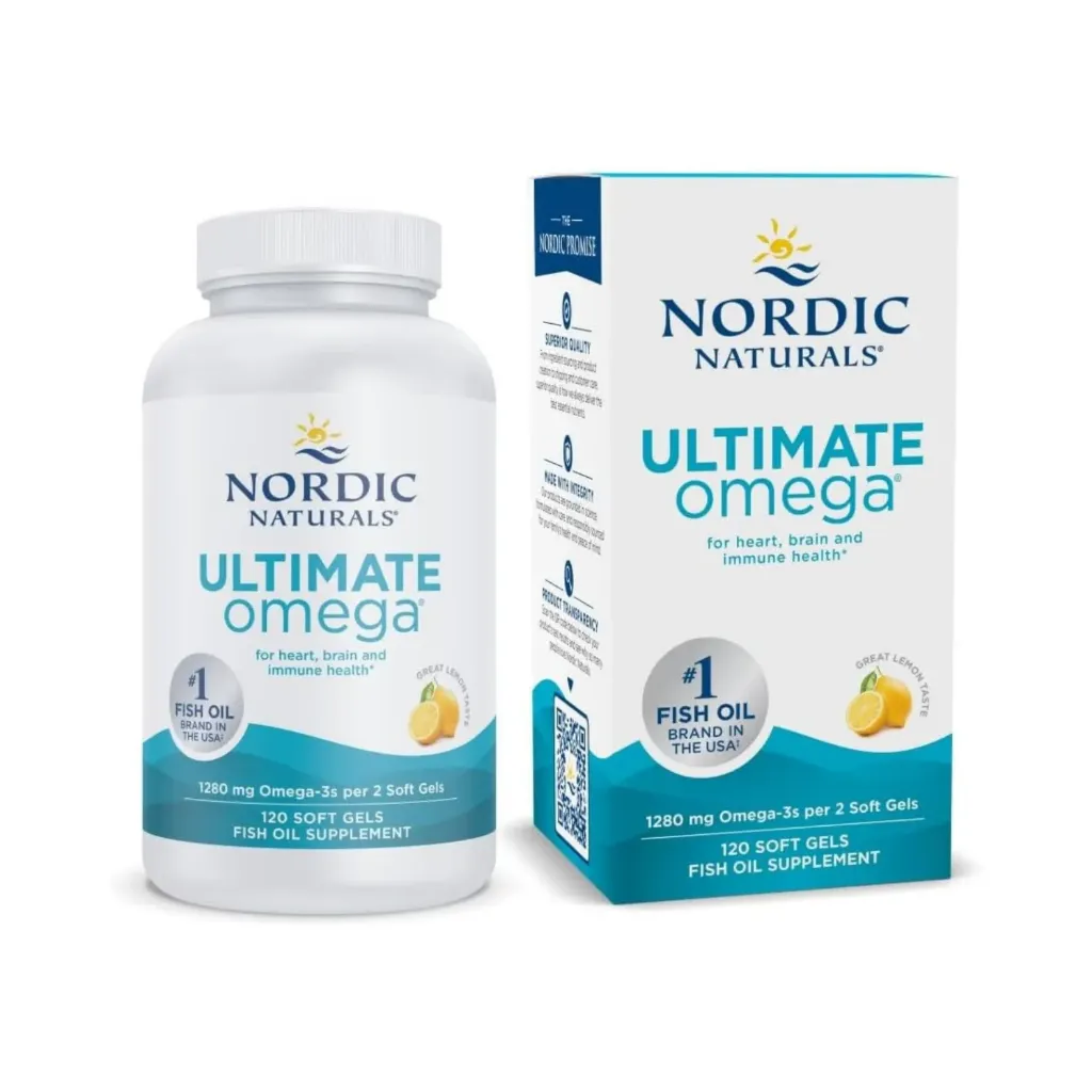NORDIC NATURALS ULTIMATE OMEGA 1280 MG CON 120 SOFT GELS