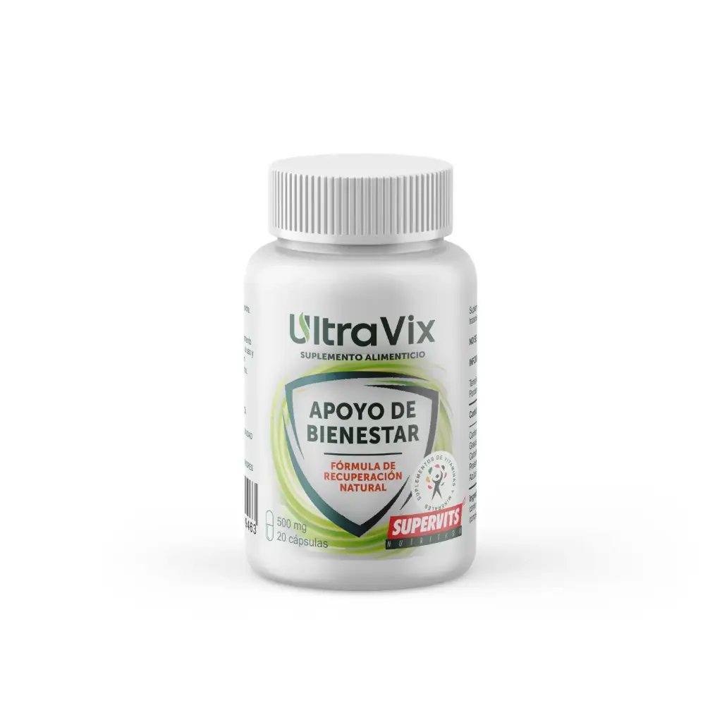 [7503045489463] Supervits Ultravix Mejora Articulaciones Y Reduce Inflamación 20 capsulas