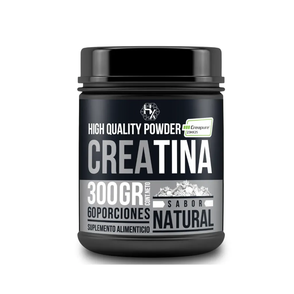 Holix Lab Creatina Monohidratada 300gr 60 Serv. Creapure Sabor Natural