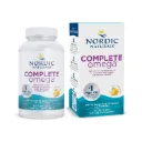 NORDIC NATURALS COMPLETE OMEGA 565 MG SABOR LIMÓN CON 120 SOFT GELS