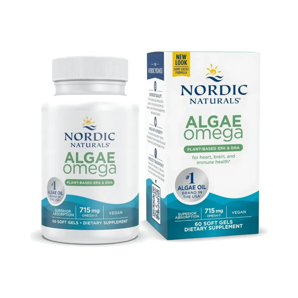 [768990016066] NORDIC NATURALS ALGAE OMEGA CON 60 SOFTGELS