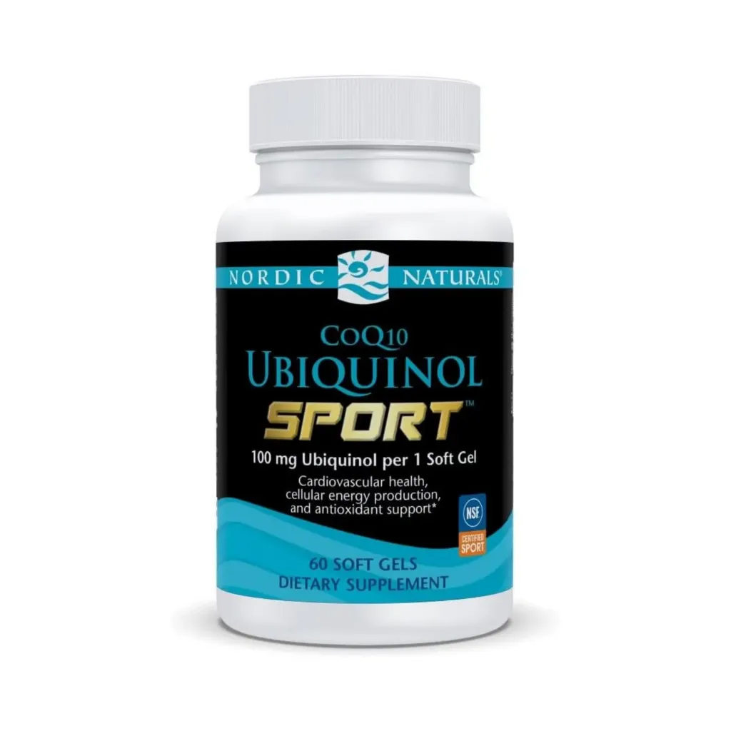 [768990015014] Nordic Naturals CoQ10 Ubiquinol Sport 100mg Con 60 Softgels