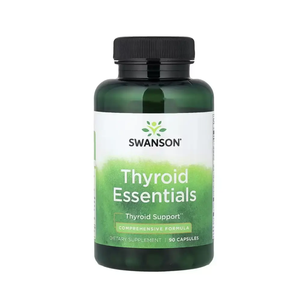 [087614070384] Swanson, Suplemento De Componentes Esenciales Para Favorecer La Tiroides, 90 Cápsulas