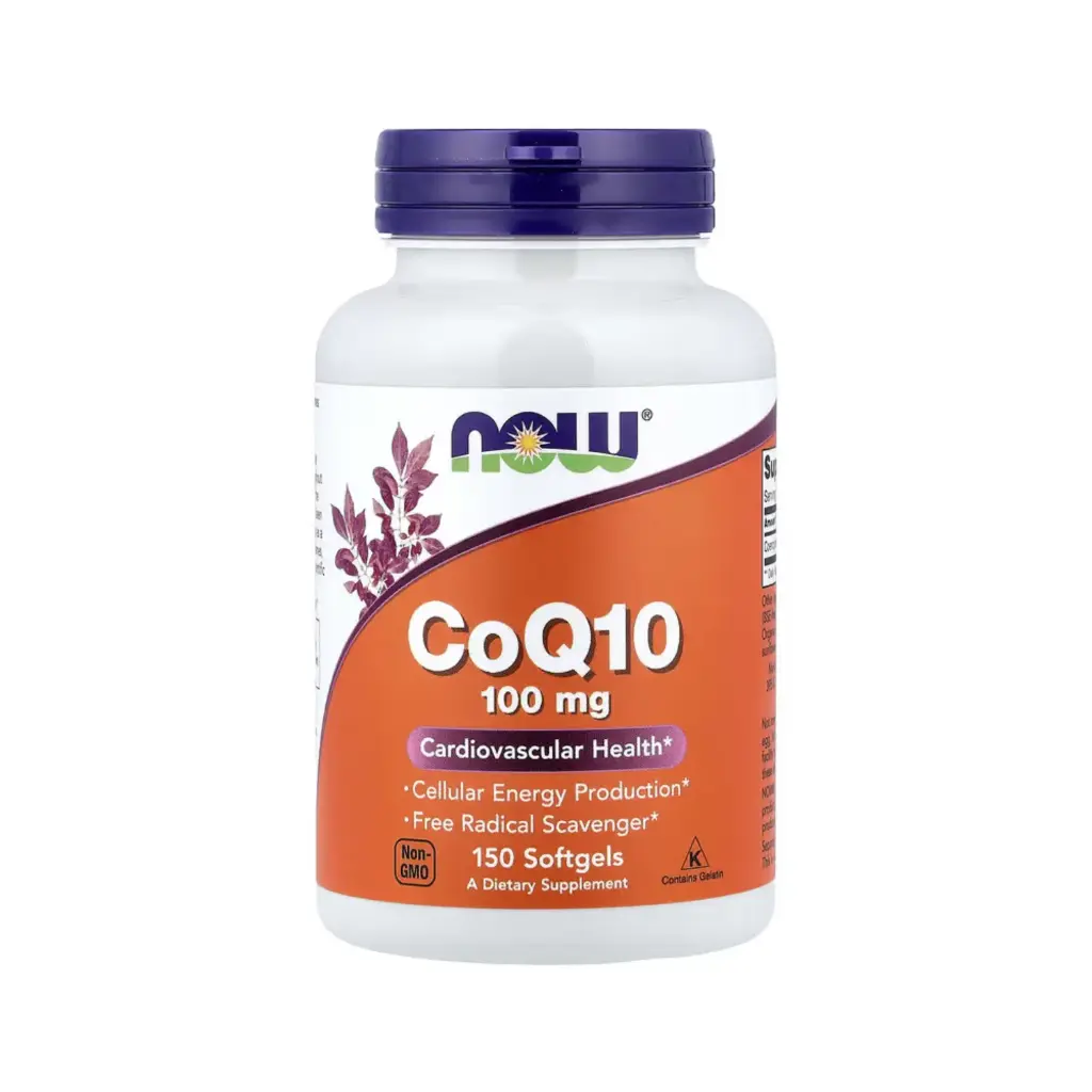 [733739032096] Now Foods CoQ10 100 Mg, Favorece La Función Cardíaca Y La Salud Cardiovascular 150 Cápsulas Blandas
