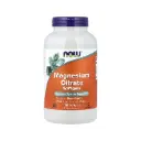 Now Foods, Citrato De Magnesio 133 Mg Con Glicinato Y Malato, Refuerzo Para El Sistema Nervioso 180 Cápsulas Blandas