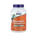 Now Foods Transportadores De Magnesio 120 Mg, Promueve Las Funciones Saludables De Los Músculos, Los Nervios Y El Corazón 180 Cápsulas Vegetales