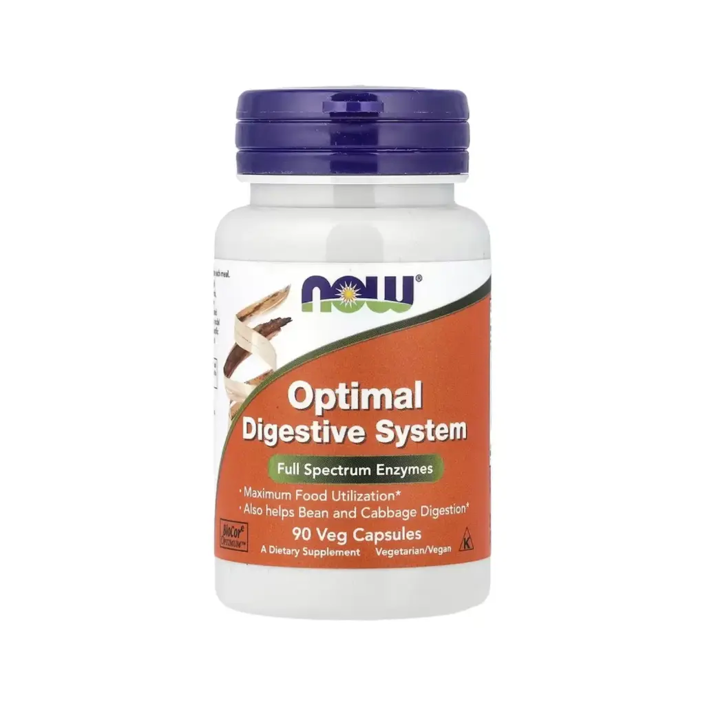 [733739029584] Now Foods Sistema Digestivo Óptimo, Enzimas De Espectro Completo 90 Cápsulas Vegetales