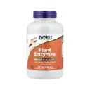 Now Foods Enzimas Vegetales Con Lactasa, Proteasa, Papaína Y Bromelaína, Favorece La Digestión Saludable 240 Cápsulas Vegetales