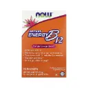 Now Foods Vitamina B12 2.000 mcg Para Energía Instantánea Con Complejo De Vitaminas B, Cromo Y Creatina, 75 Sobres, 1 G (0,035 Oz) Cada Uno
