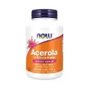 Now Foods Extracto En Polvo De Acerola 4:1 Con Ácido Ascórbico, Eliminador De Radicales Libres, 6 Oz (170 G)