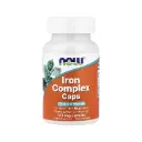 Now Foods Complejo De Hierro 100 Cápsulas Vegetales