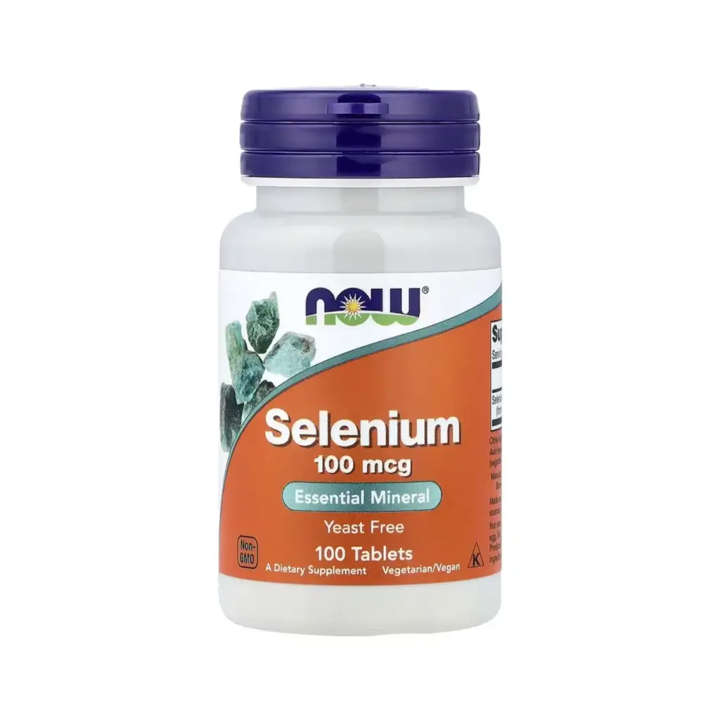 Now Foods Selenio 100 Mcg, 100 Tabletas