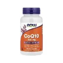 Now Foods CoQ10 200 Mg, Salud Cardiovascular 60 Cápsulas Vegetales