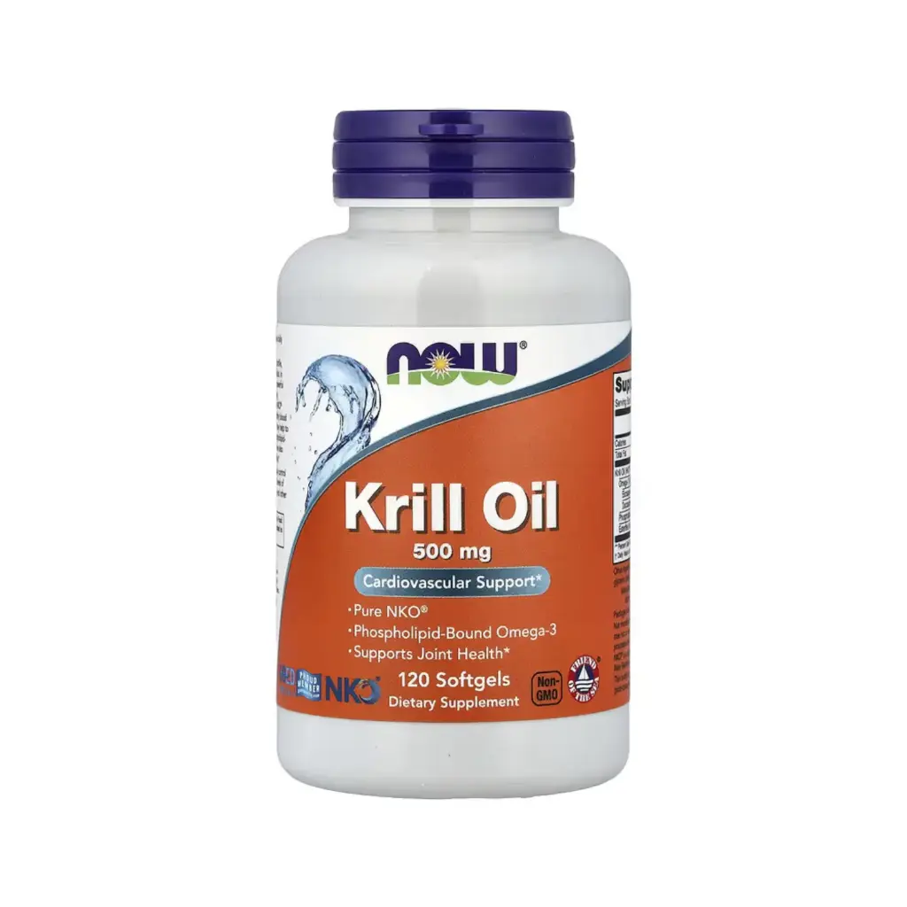 [733739016263] Now Foods Aceite De Kril De Neptune 500 Mg, Refuerzo Para La Salud Cardiovascular Y Favorece La Salud De Las Articulaciones 120 Cápsulas Blandas