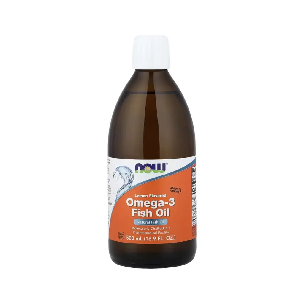 [733739016607] Now Foods Aceite De Pescado Con Omega-3, 16.9 Fl Oz (500 Ml)