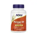 Now Foods Aceite De Borraja 1.000 Mg Con 240 Mg De GLA 60 Cápsulas Blandas