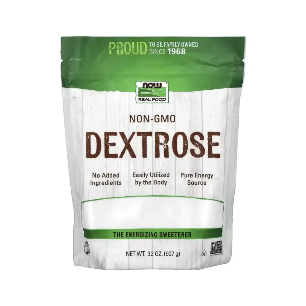 Now Foods Real Food Dextrosa, Fuente De Energía Pura 907 G (32 Oz)