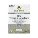 Now Foods TLC™ Para El Cuidado De La Garganta Y Los Pulmones, Mezcla De Té De Saúco, Sin Cafeína, 24 Bolsitas De Té