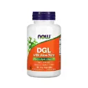 Now Foods Dgl Con Aloe Vera 400 Mg, Refuerzo Del Sistema Digestivo 100 Cápsulas Vegetales
