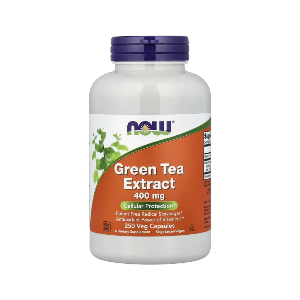 [733739047069] Now Foods Extracto De Té Verde 400 Mg, Potente Producto Neutralizador De Radicales Libres Y Protección Celular 250 Cápsulas Vegetales 