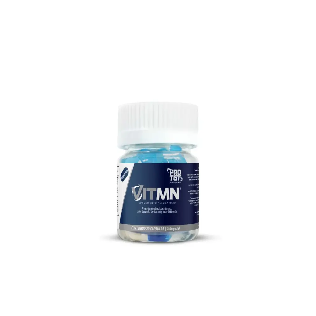 Protgt Vitmen energizante 20 Cápsulas De 500 mg