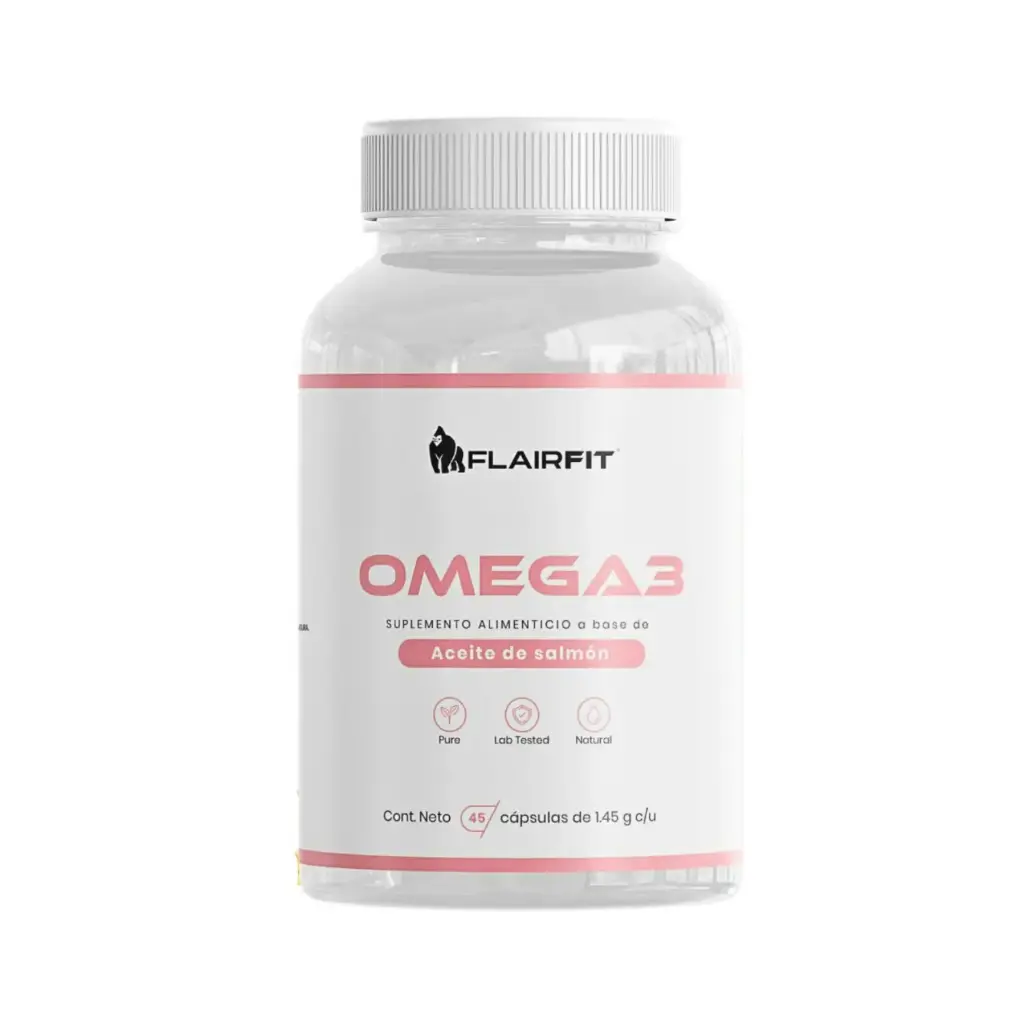 Flairfit Omega 3 Aceite de Salmón 45 Cápsulas