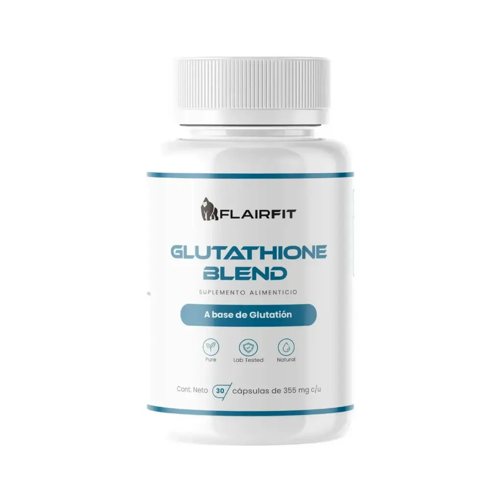 Flairfit Glutathione Blend, 30 Cápsulas, A Base De Glutatión